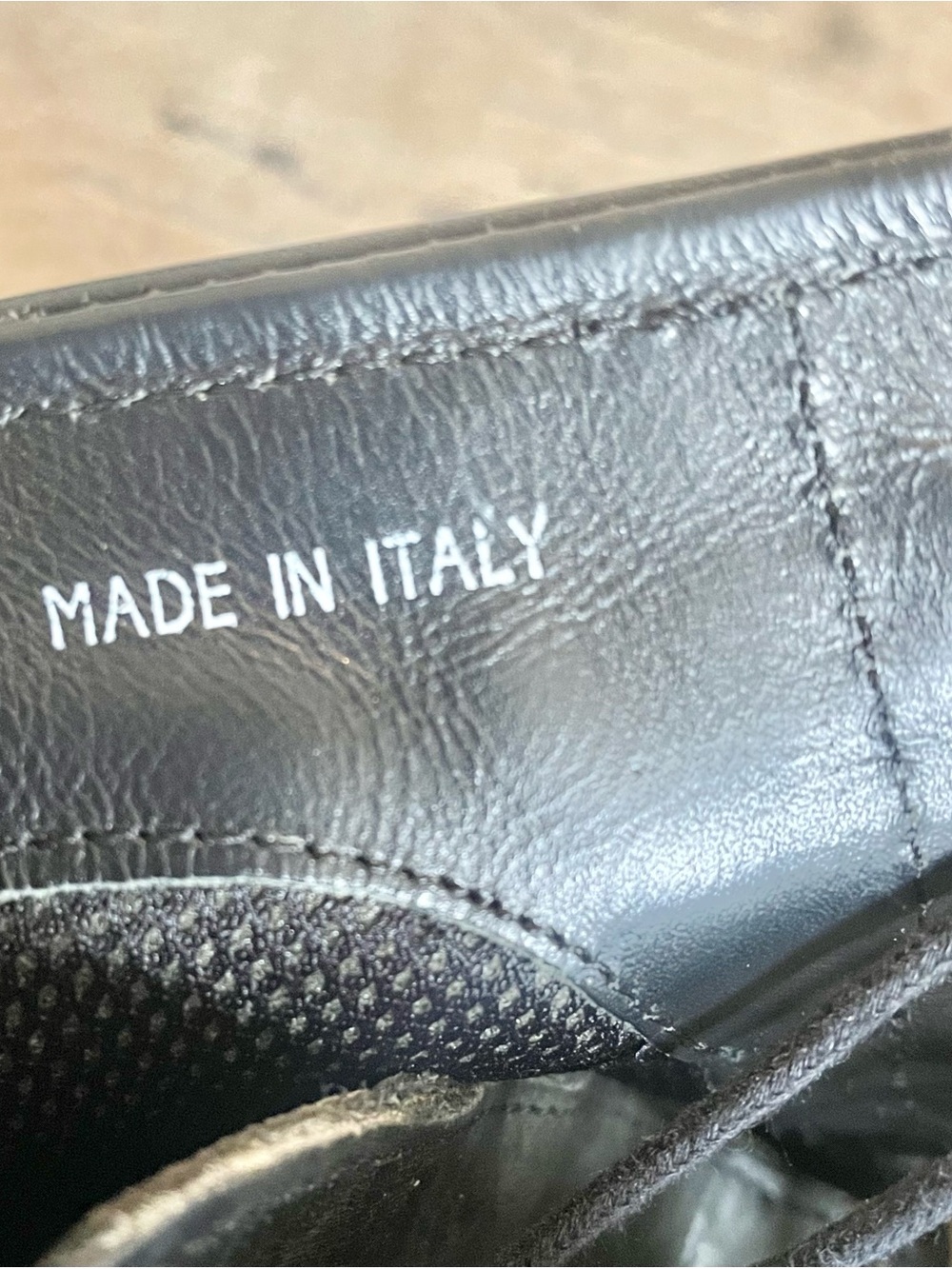BASS Women’s Black Leather Ankle Boots Size 9 M 3L68 MADE IN ITALY- EUC - Picture 9 of 13